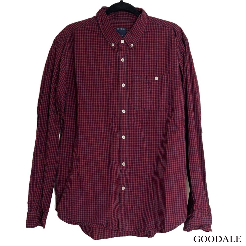 GOODALE Designed in New York Men’s Long Sleeve Button Up Shirt - XL